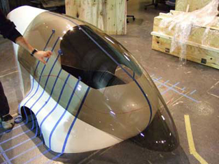 The entry system for the new vehicle design. The entry system for the new vehicle design.