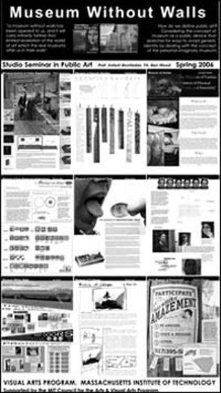 A class poster showing the work of all the students. A class poster showing the work of all the students.
