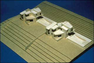 Image of an architectural drawing created with a computer program. Image of an architectural drawing created with a computer program.