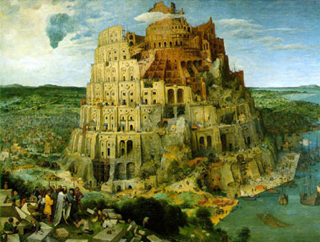 The Tower of Babel, Bruegel. The Tower of Babel, Bruegel.
