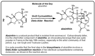 Molecule of the day, Absinthin. Molecule of the day, Absinthin.