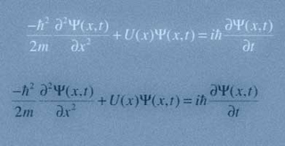 Time dependent Schrodinger equation for one spatial dimension. Time dependent Schrodinger equation for one spatial dimension.