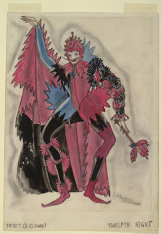 Costume is red, black, and blue and includes a cape and baton. Costume is red, black, and blue and includes a cape and baton.