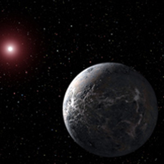 5 Earth mass exoplanet Gliese 581 c. 5 Earth mass exoplanet Gliese 581 c.