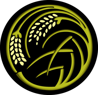 Japanese rice symbol by Nyoiti Sakurasawa. Japanese rice symbol by Nyoiti Sakurasawa.