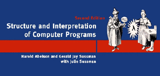 Cover of the textbook, Structure and Interpretation of Computer Programs. Cover of the textbook, Structure and Interpretation of Computer Programs.