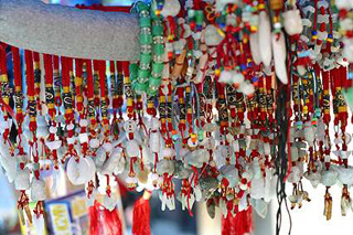 Lots of beads on strings. Lots of beads on strings.