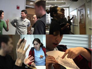 A photo montage of students participating in class activities. A photo montage of students participating in class activities.