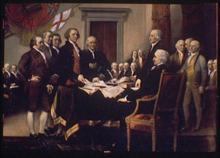 Signing of the Declaration of Independence. Signing of the Declaration of Independence.