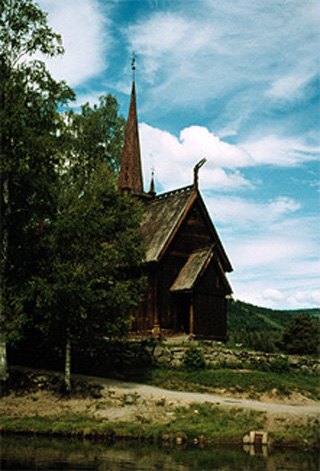 A pastoral church againt a bright blue sky. A pastoral church againt a bright blue sky.
