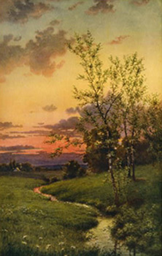 Nature's harmony from painting by E. Lamasure, circa 1910. Nature's harmony from painting by E. Lamasure, circa 1910.