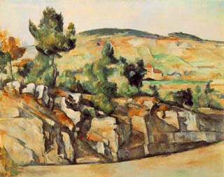 Montagnes en Provence by Cezanne. Montagnes en Provence by Cezanne.