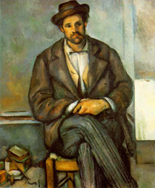Seated Peasant by Paul Cezanne. Seated Peasant by Paul Cezanne.