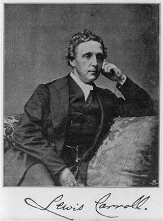 Lewis Carroll portrait. Lewis Carroll portrait.