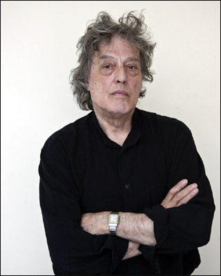 Photograph of the playwright Sir Tom Stoppard at a rehearsal for a new play. Photograph of the playwright Sir Tom Stoppard at a rehearsal for a new play.