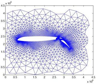 Spider web-like arrangement of connected triangles increasing in size from small in the center to large at the edges. Spider web-like arrangement of connected triangles increasing in size from small in the center to large at the edges.