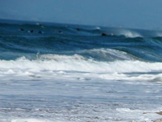 Blue sky and wave in the ocean. Blue sky and wave in the ocean.