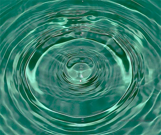 Photo of ripples in water. Photo of ripples in water.