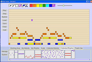 MusicPainter screenshot. MusicPainter screenshot.