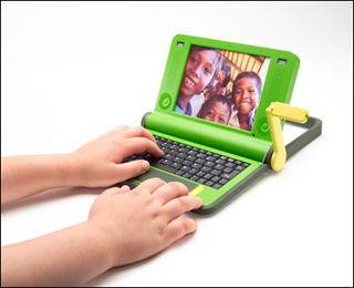 The 100 dollar laptop. The 100 dollar laptop.