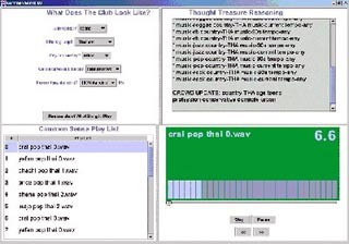 Image of a computer screen from a student project showing four different activities at once. Image of a computer screen from a student project showing four different activities at once.