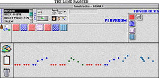 Screen shot of the Impromptu interface displaying a rendering of the theme to 'The Lone Ranger'. Screen shot of the Impromptu interface displaying a rendering of the theme to 'The Lone Ranger'.
