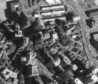 Boston's downtown, as seen from above. Boston's downtown, as seen from above.