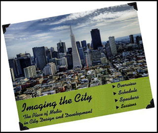 An adapted version of the poster from the class showing a photograph of a city skyline. An adapted version of the poster from the class showing a photograph of a city skyline.