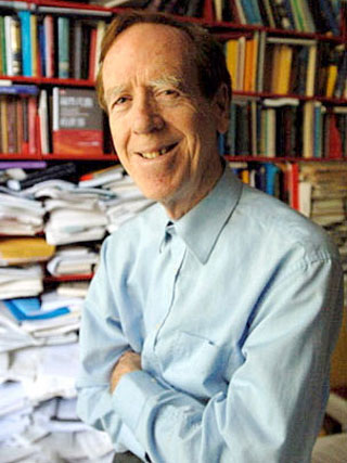 Photograph of Gilbert Strang in his office. Photograph of Gilbert Strang in his office.